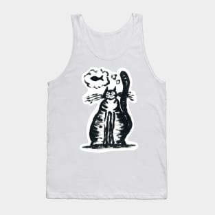 Feed Me Feline I/V (cut-out) Tank Top